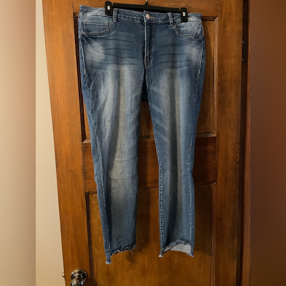 Medium/Dark Wash Jeans